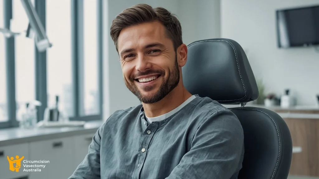 Man with Happy Face
